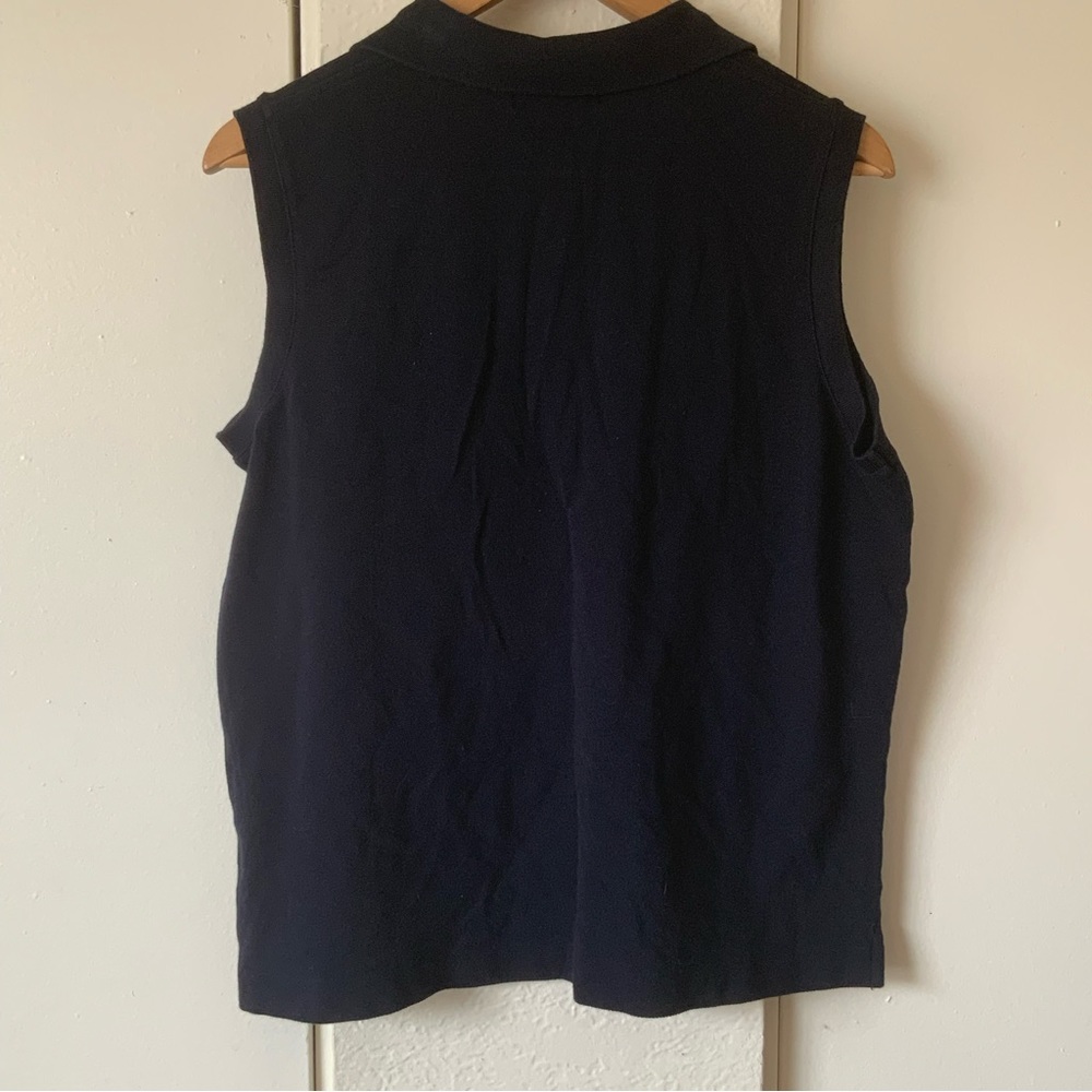 Sold! Ralph Lauren sleeve less collared gold t shirt - Picture 2 of 4